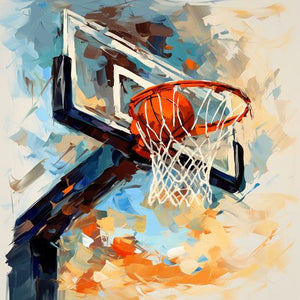 Basketball Canvas Wall Art