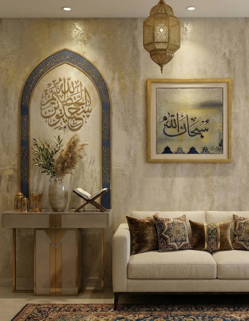 Weathered Wall - SubhanAllah Masterpiece Art