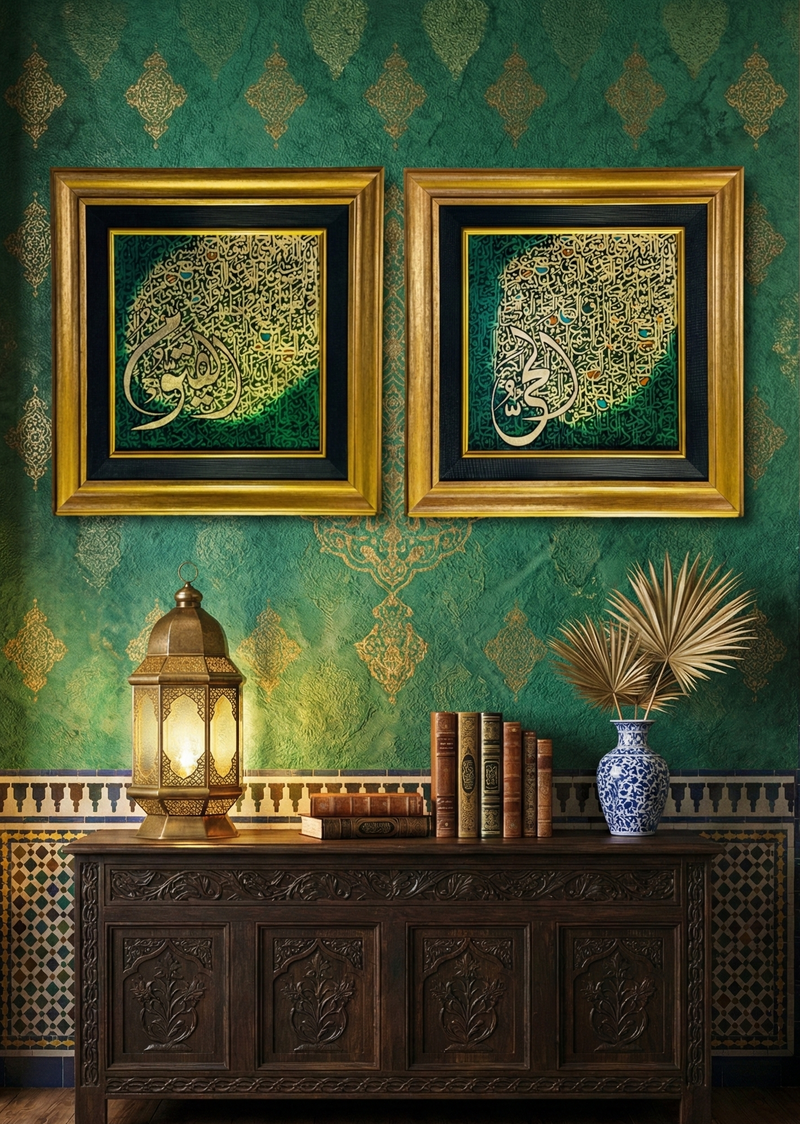 Emerald Essence - Al-Hayu & Al-Qaum set