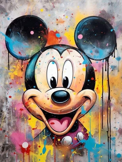 Mickey Mouse Canvas Wall Art – Cute Kids Room