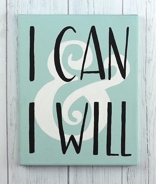 Courage & Strength Wall Art – Motivational Canvas